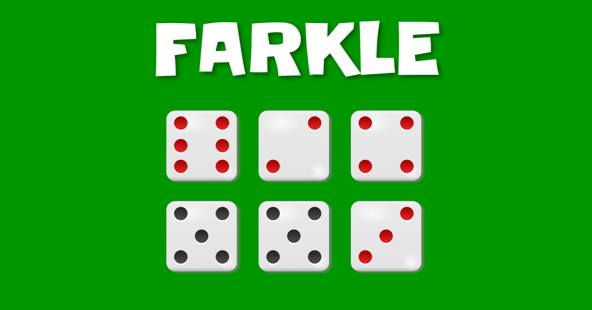 rules for farkle with 6 dice