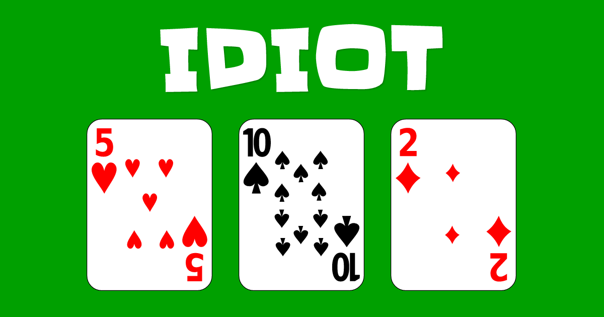 Village idiot card game